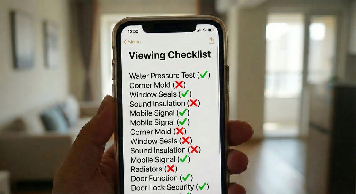 Essential UK Property Viewing Checklist: 20 Hidden Inspection Pitfalls Estate Agents Won't Tell You About