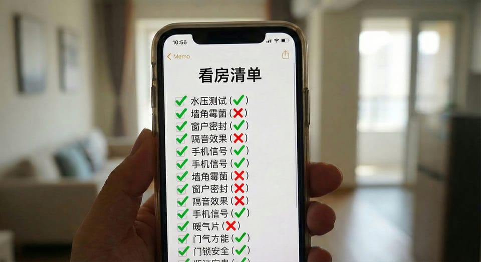 英国看房“保命”清单：中介不敢告诉你的20个检查死角
