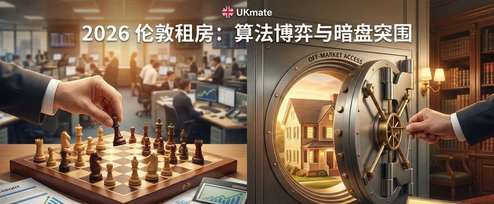 深度复盘｜2026伦敦租房市场的“算法博弈”：为什么你的犹豫价值£1500？